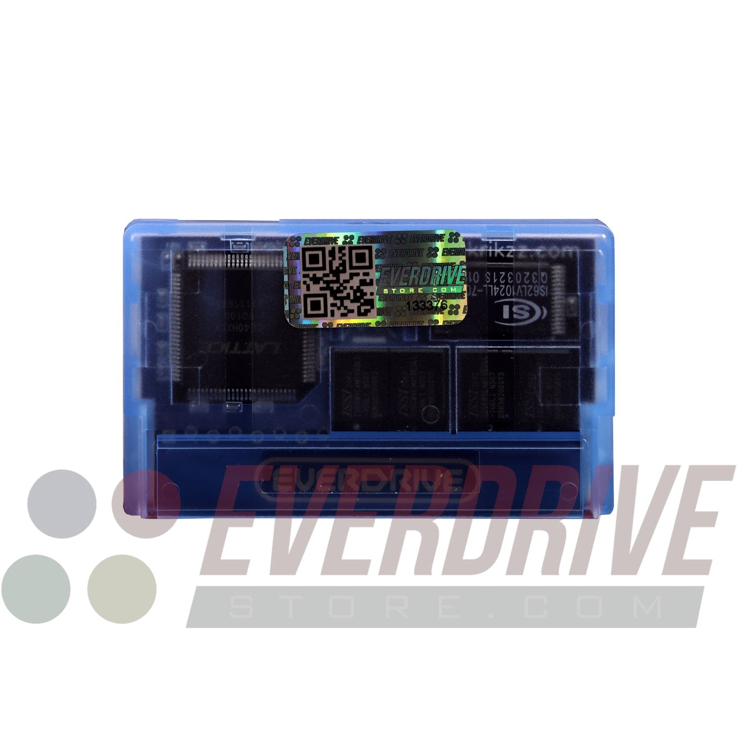 Everdrive GBA Mini - Frosted Blue by Krikzz for GBA