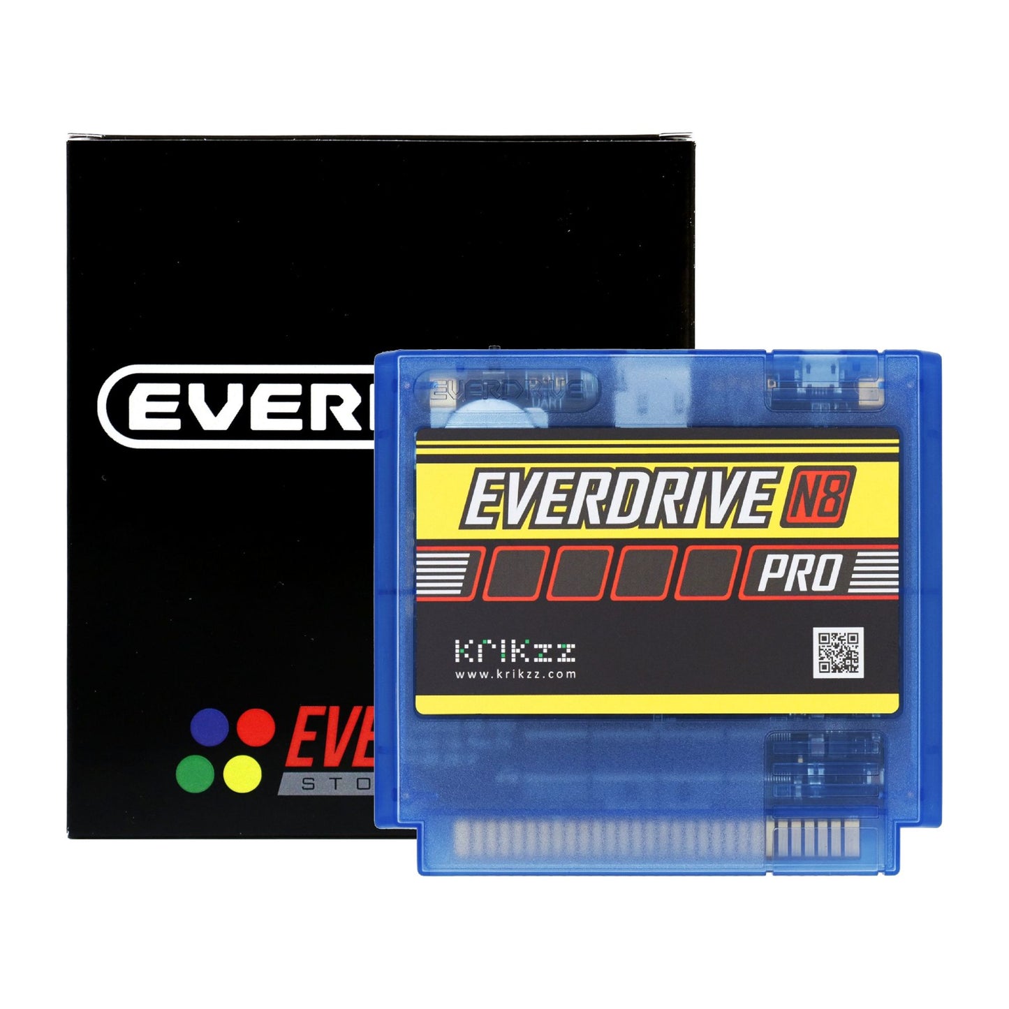 Everdrive N8 Famicom PRO - Frosted Blue