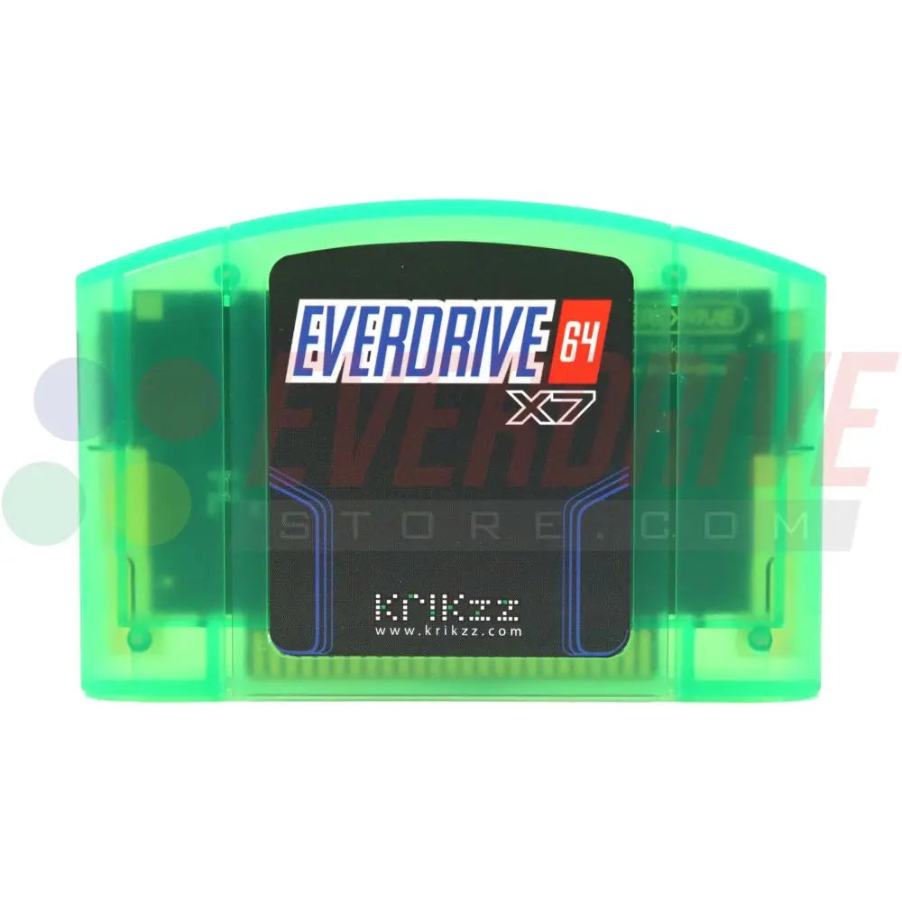 Everdrive 64 X7 - Frosted Green by Krikzz for N64 Krikzz