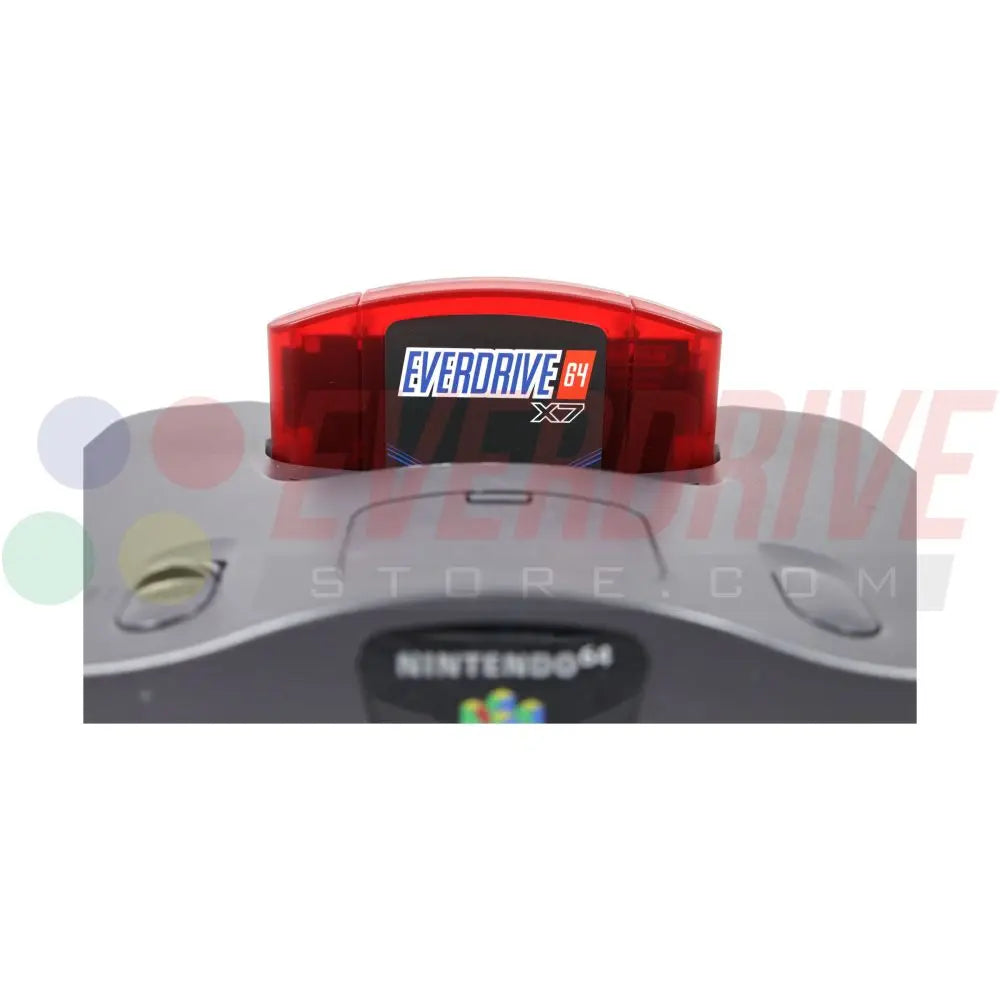 Everdrive 64 X7 - Frosted Red by Krikzz for N64 Krikzz