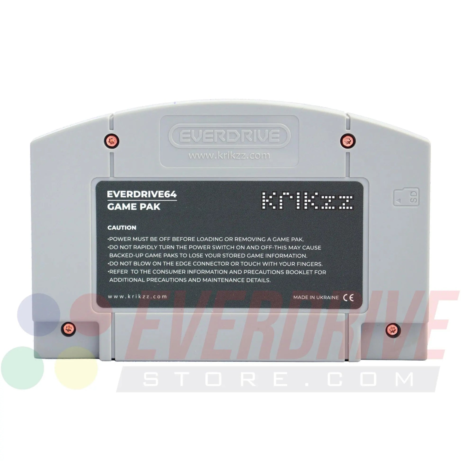 Everdrive 64 X7 - Gray by Krikzz for N64 Krikzz