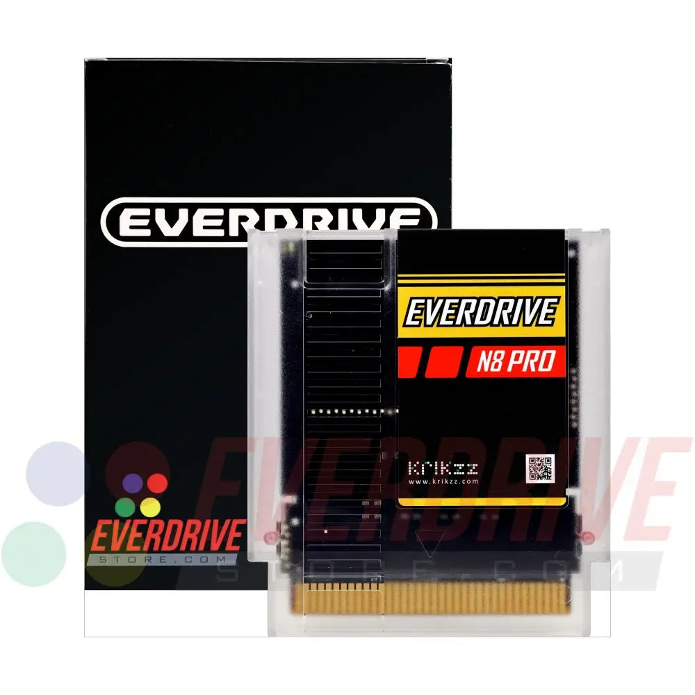 Everdrive N8 Pro - Frosted Clear by Krikzz for NES Krikzz