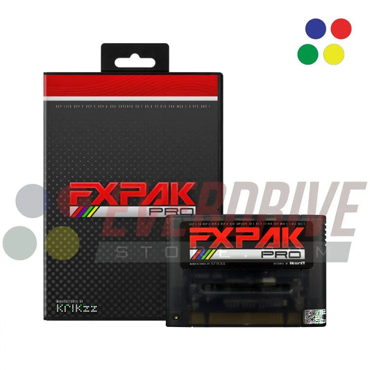 FXPAK Pro - Frosted Black by Krikzz for SNES or Super Famicom Krikzz