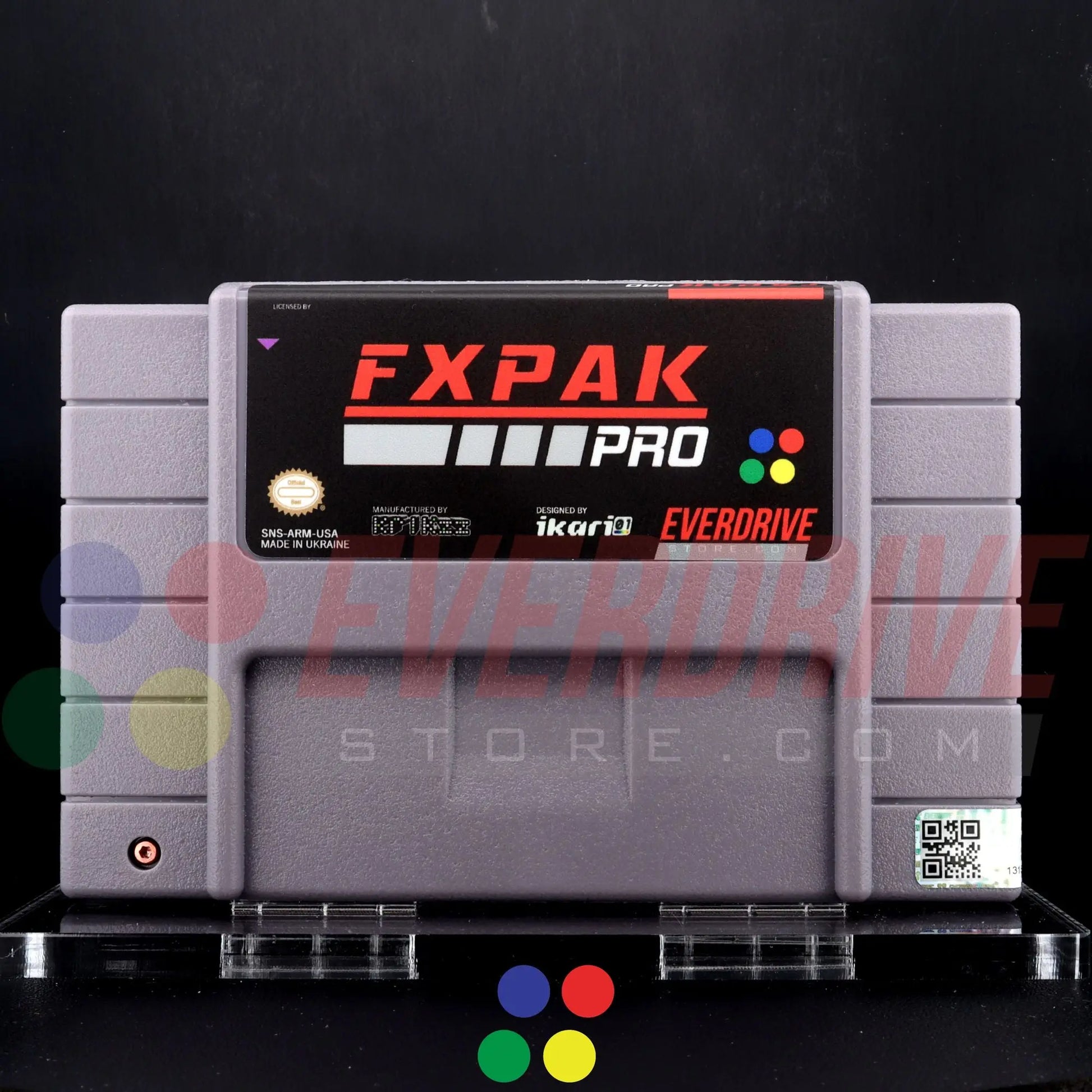 FXPAK Pro NAS - Gray by Krikzz for SNES EverdriveStore.com