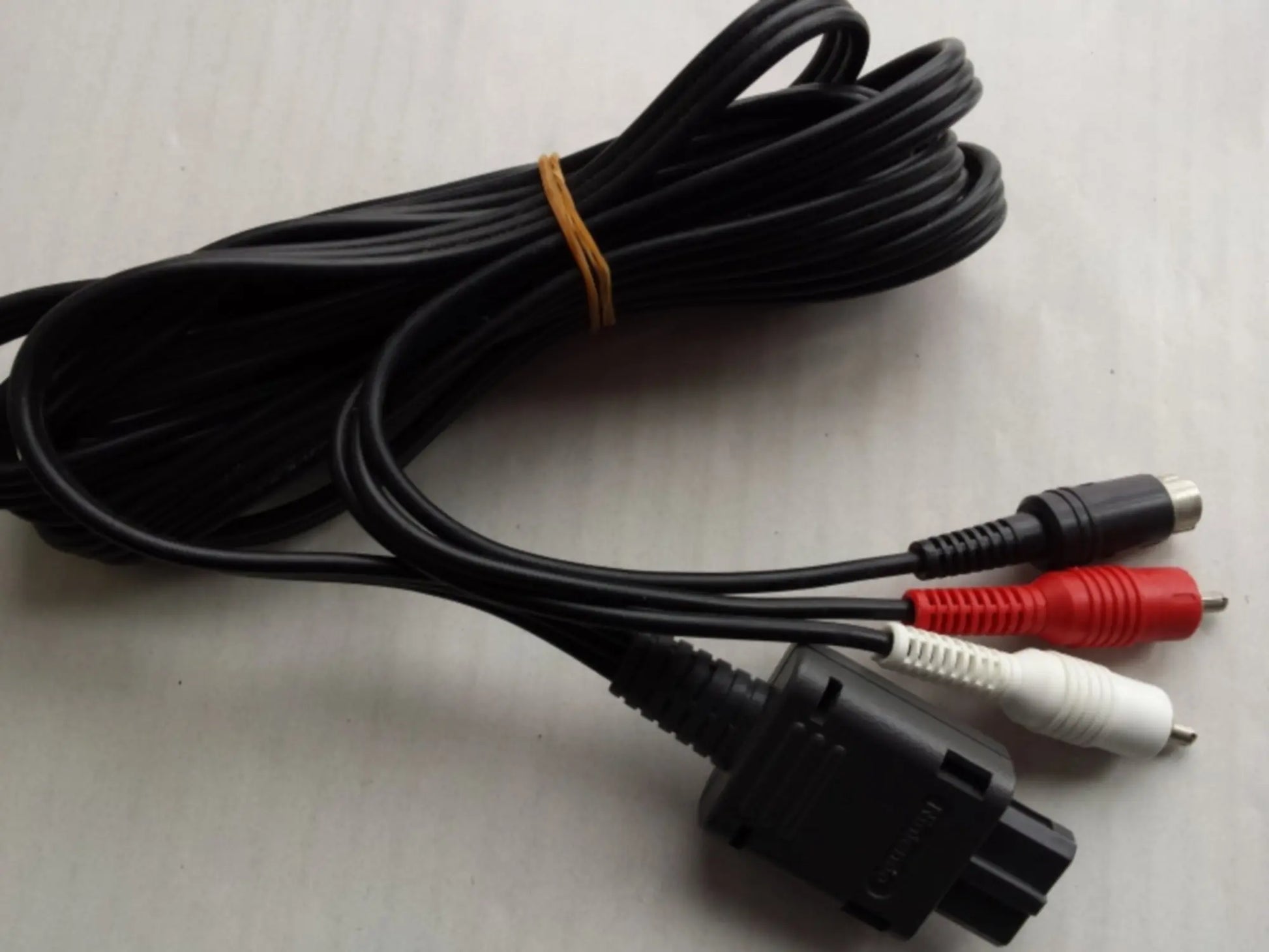 S-Video Cable 6 feet Black for SNES N64 GC GC EverdriveStore.com