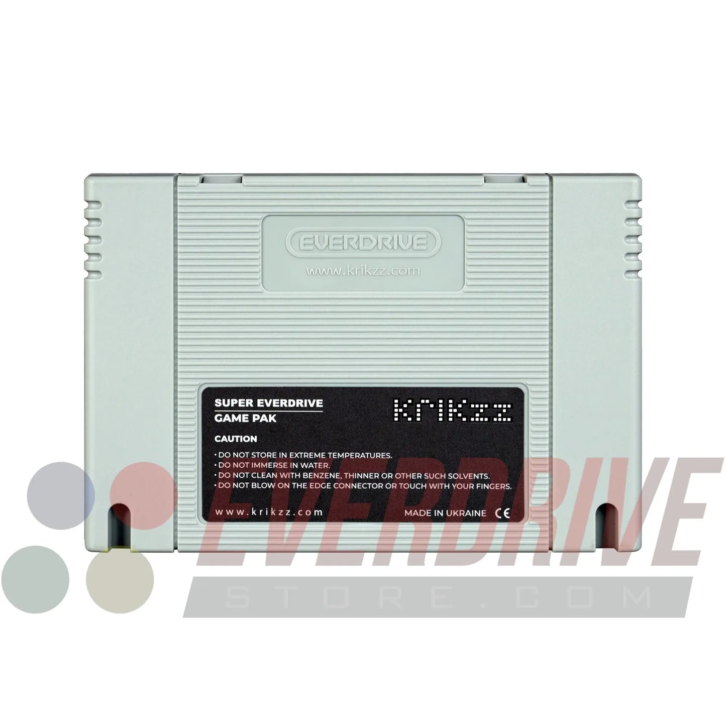 Super Everdrive X5 - Gray by Krikzz for SNES or Super Famicom Krikzz