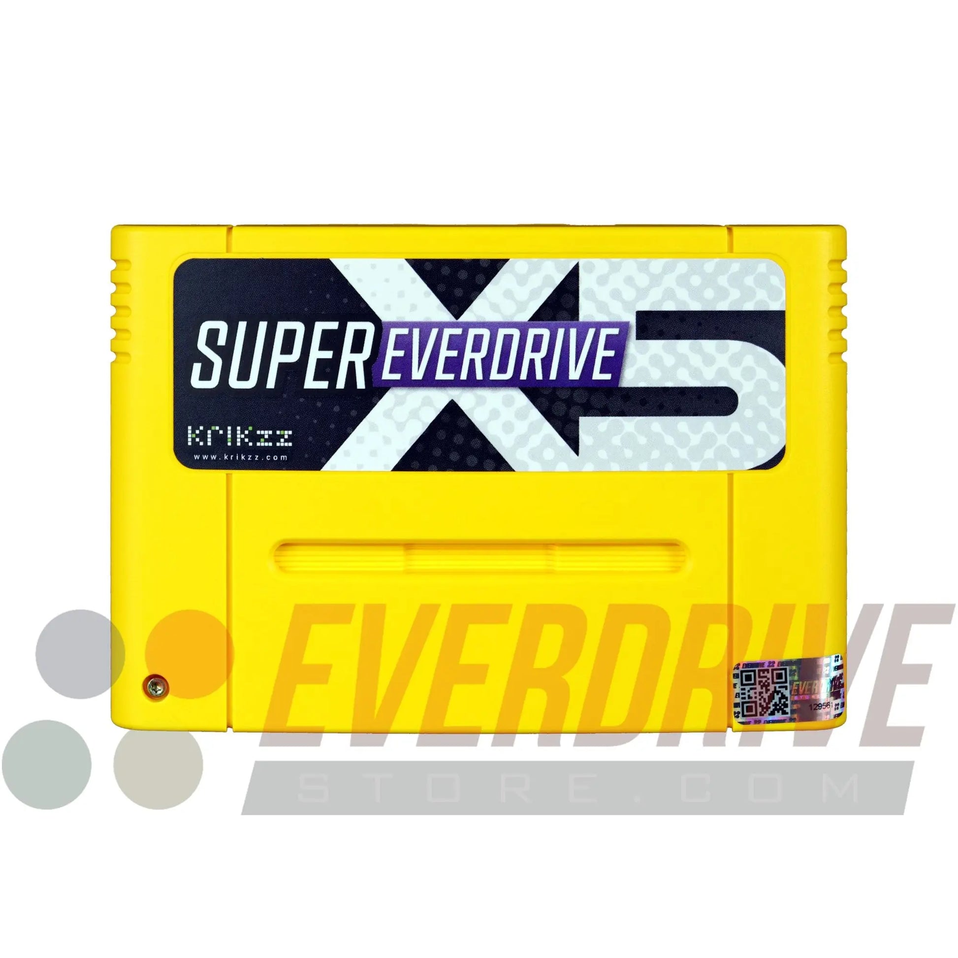 Super Everdrive X5 - Yellow by Krikzz for SNES or Super Famicom KRIKzz