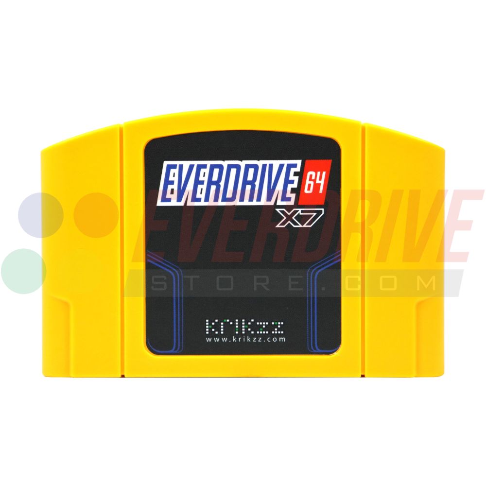 Everdrive 64 X7 - Yellow
