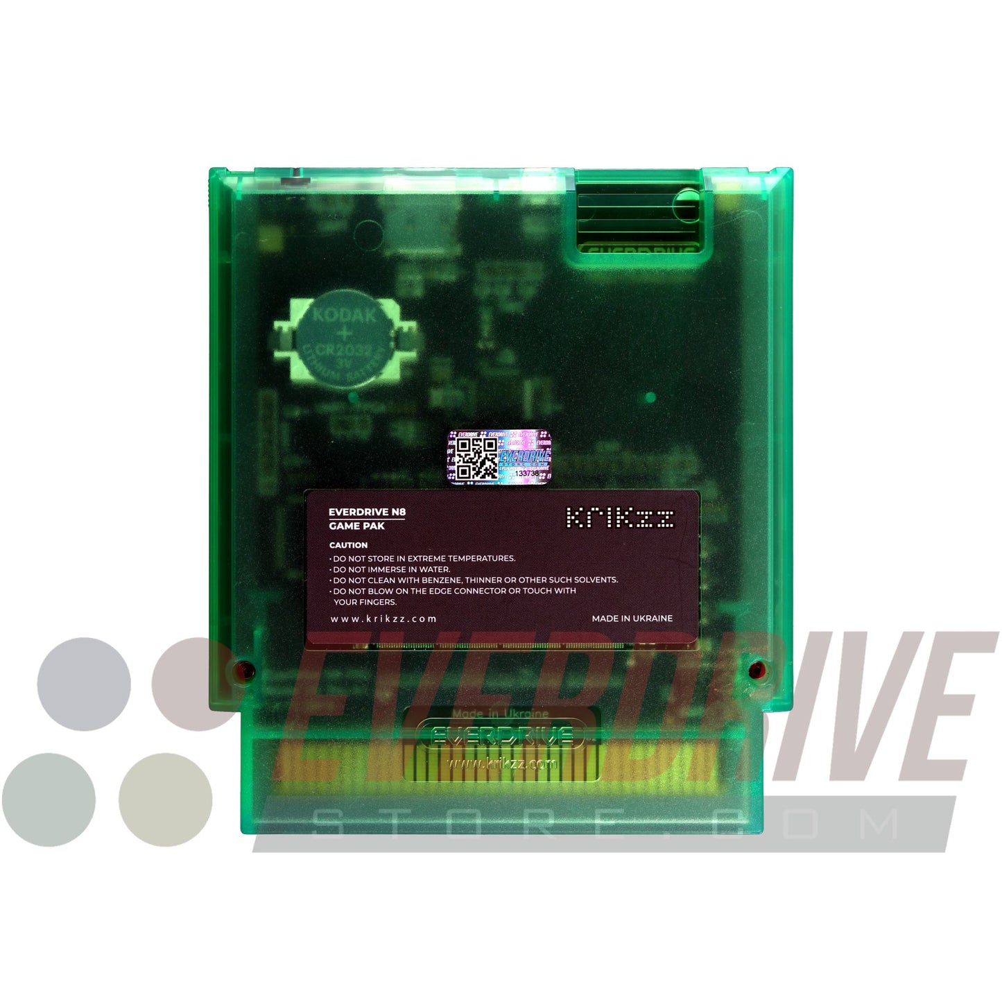 Everdrive N8 PRO - Frosted Green