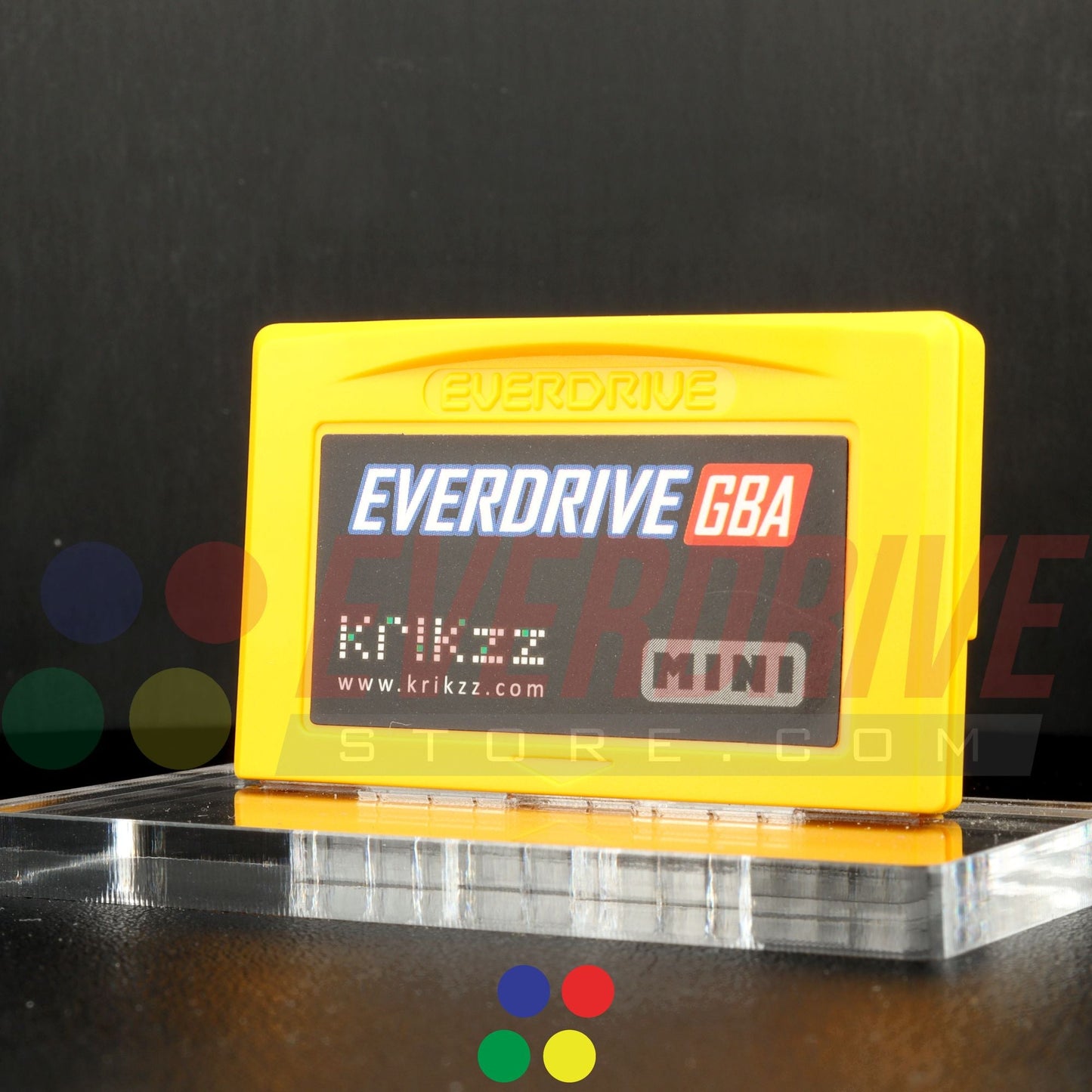 Everdrive GBA Mini - Yellow
